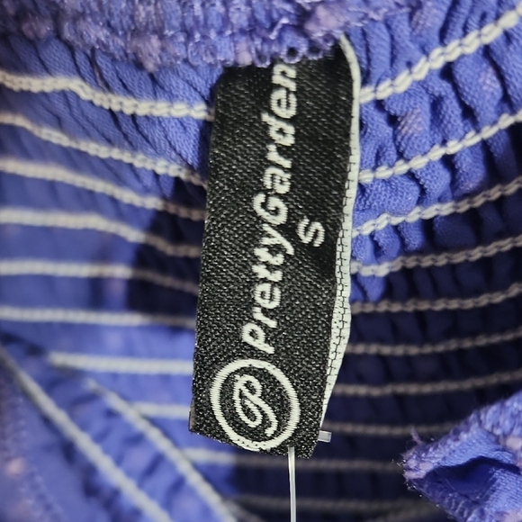 Chic Long Sleeve Blue Dress - Picture 2 of 8